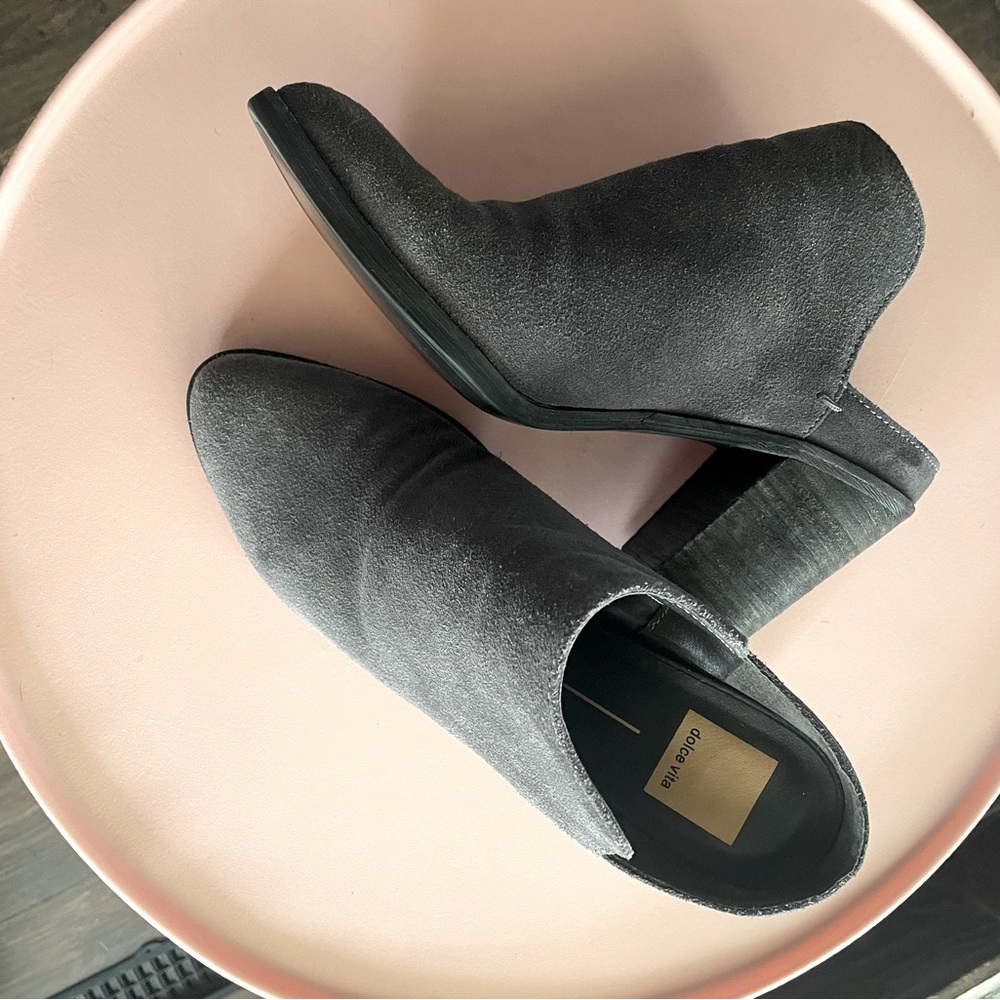 Dolce Vita suede mule. Size 9.